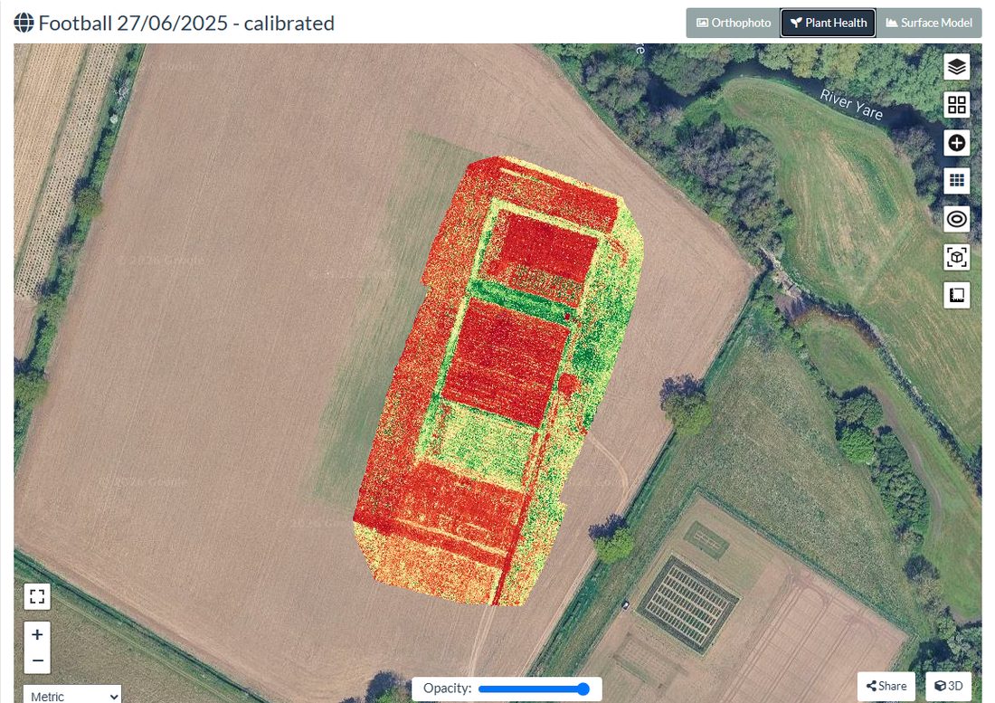 The task's map view